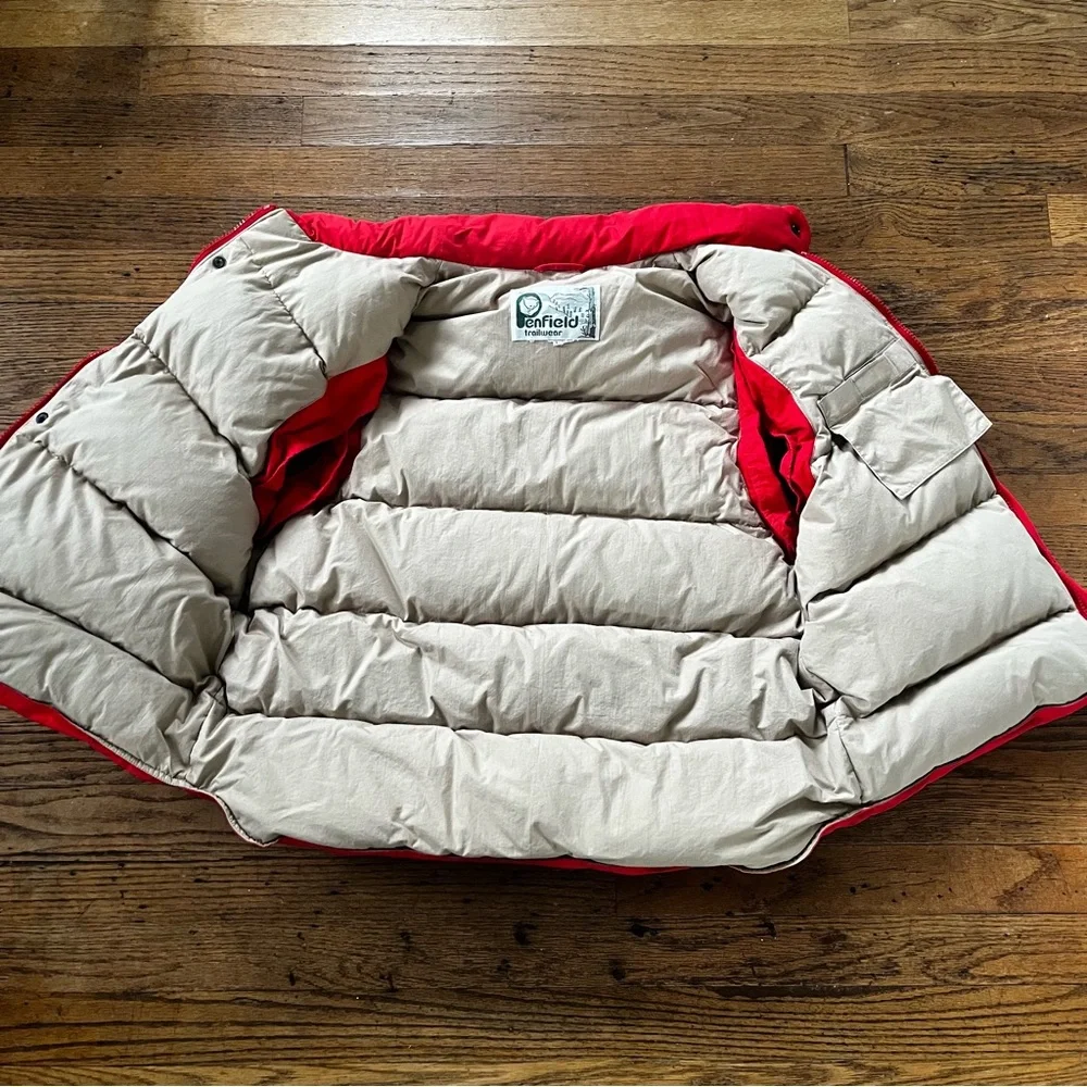 Vintage Penfield Red Down Vest Size Large - Picture 5 of 6